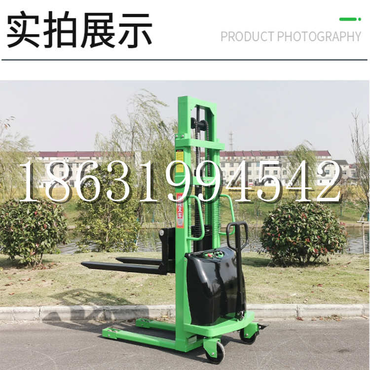 秀林乡电动叉车堆高车液压铲车电瓶1吨2吨站驾步行式小型全自动叉车